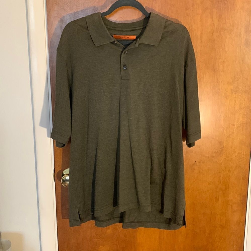 EUC Axis green polo shirt! Size XL